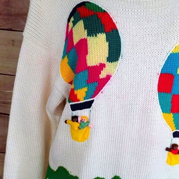 Vintage Balloon Sweater Size Large - Picture 4 of 8